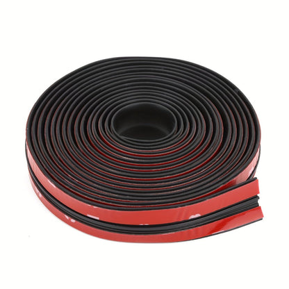 Car Rubber Seal Strip T-Shape Weatherstrip – Windshield Sunroof Door Edge Weather Stripping Trim, Universal Auto Weatherproofing Seal (3PCS