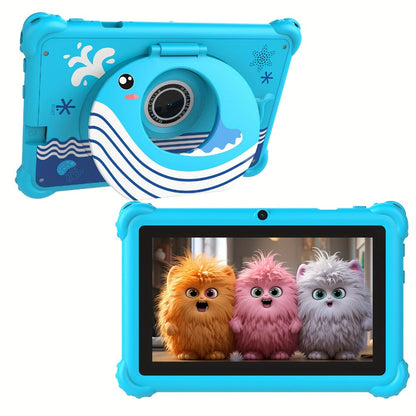 Kids Tablet PEICHENG 7 Inch with 2GB RAM, 32GB Built-In Storage, Dual Cameras, WiFi and Silicone Case