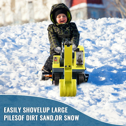 Kids Ride-On Construction Truck Large Manual-Powered Engineering Vehicle with the Listed Color, Size or Set Options for Everyday Use