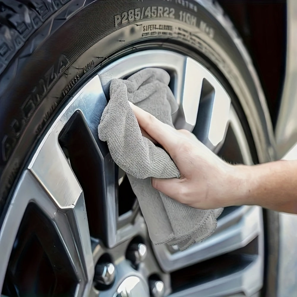 Microfiber Cleaning Cloths 110 Pack – Bulk Household Car Towels, Absorbent Non-Shedding Lint-Free Rags for Kitchen, Auto, Home Deep Cleaning