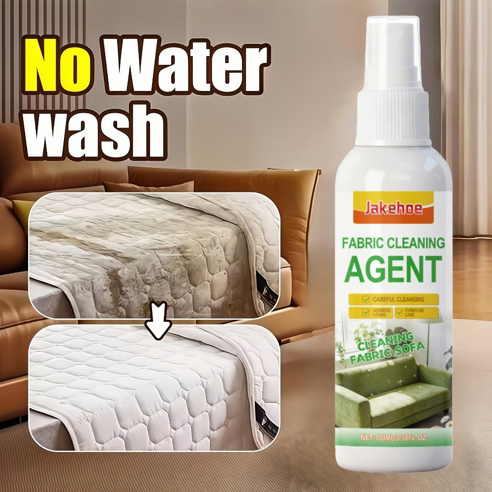 Sofa Cleaner Spray Fabric Stain Remover for Couch Car Interior Upholstery Safe Quick-Drying for Entryways, Bedrooms and Living Spaces