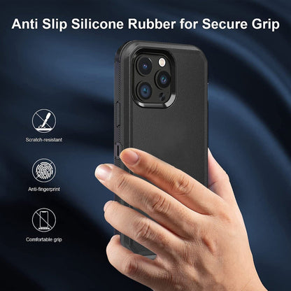 Rugged Armor iPhone 15 Case Shockproof Military-Grade Dual Layer Bumper Drop Protection Cover for iPhone 15 Pro Max 15 Plus 15 Pro 15