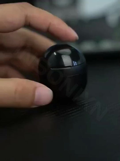 True Wireless Earbuds Ultra-Small In-Ear Design with No-Flash Charging Case and Khaki Finish