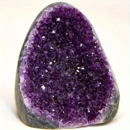 Amethyst Crystal Cave Cluster Natural Uruguayan Polished Edges Geode Home Office Decor Meditation Healing Crystal Birthday Holiday Hanukkah