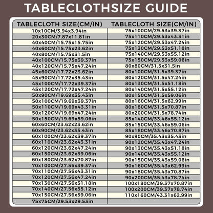 Tablecloth Clear PVC Protector in 1.5mm Thickness with 35 Rectangle and Square Size Options
