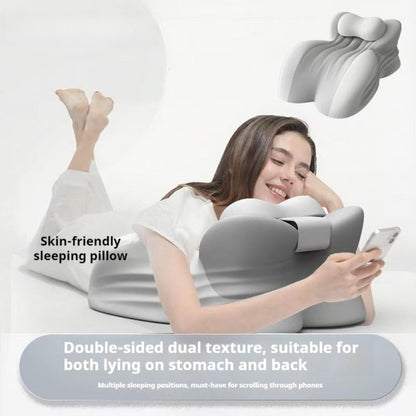Wedge Pillow Memory Foam – Ergonomic Cervical & Lumbar Support for Stomach, Side & Back Sleepers | Breathable Removable Washable Cover