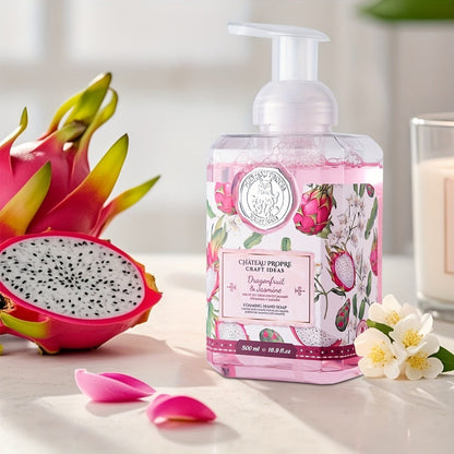 Moisturizing Foaming Hand Soap 500ml with Coconut Oil – Cruelty-Free Foam Soap for Bathroom & Kitchen | 8 Fresh Scents: Vanilla, Citrus