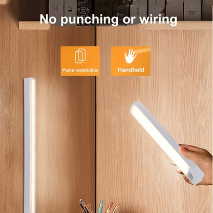 USB-C Rechargeable Motion Sensor LED Light Bar Sets in 10, 20 or 30cm Sizes and 6-, 9- or 12-Packs
