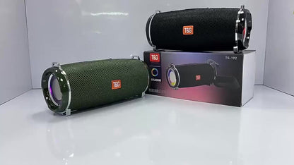Bluetooth Speaker T&G TG192 with 2400mAh Battery, IPX4 Rating, RGB Breathing Light and Five Color Options