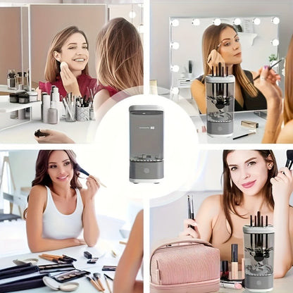 Electric Makeup Brush Cleaner 7000RPM Handheld Automatic USB & Battery Powered – Cosmetic, for Makeup, Travel and Everyday Vanity Use