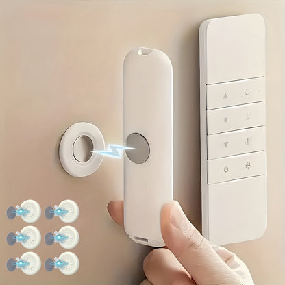 Magnetic Wall Hook Set with No-Hole Installation and 6, 12 or 20-Piece Options for Home, Office, Kitchen or Bathroom