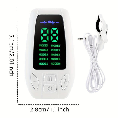 Sleep Aid Device EMS Microcurrent Therapy, Rechargeable Portable Insomnia & Anxiety Reduction Device for Deep Sleep Improvement