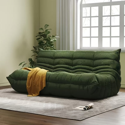 Floor Sofa with Modular Design and Tufted Back for Living Room detail image - detail view 20