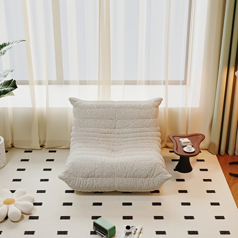 Floor Sofa with Modular Design and Tufted Back for Living Room detail image - detail view 29