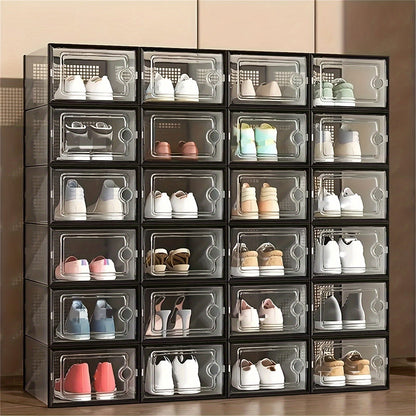 Shoe Box shown in the Black, 24pcs option