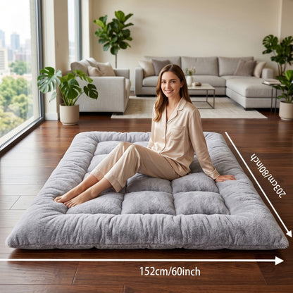 Foldable Floor Mattress, Foldable Sleeping Mat for Bedroom Comfort and Support detail image - detail view 7