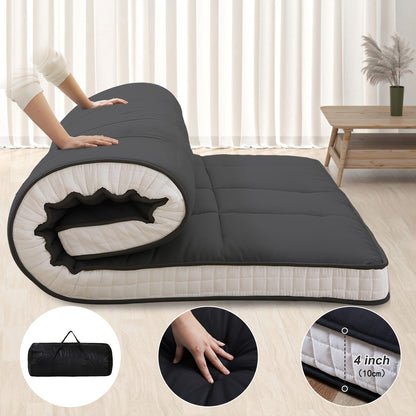 Floor Mattress shown in the Black, Twin: 80"L×39"W option