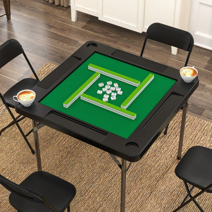Foldable Game Tables And Card Tables with Tool-Free Assembly for Living Room detail image - detail view 3
