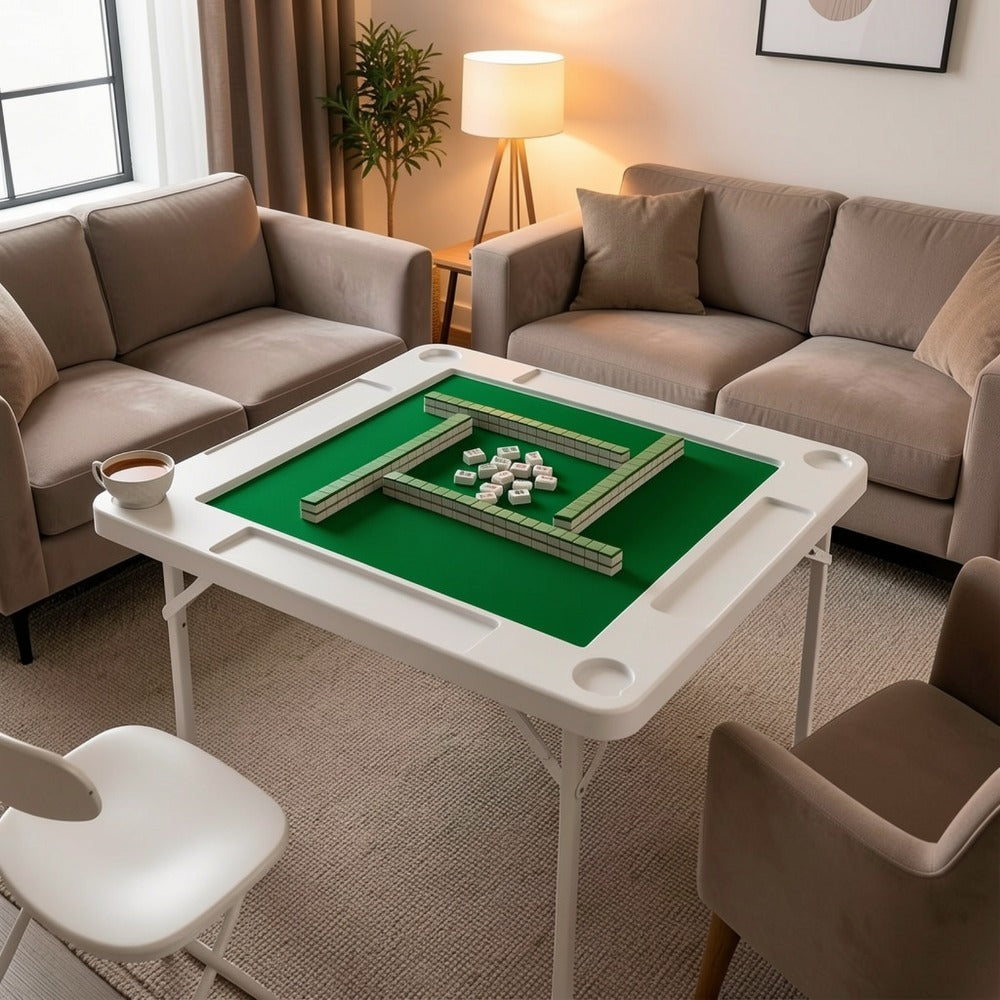 Foldable Game Tables And Card Tables with Tool-Free Assembly for Living Room detail image - detail view 7