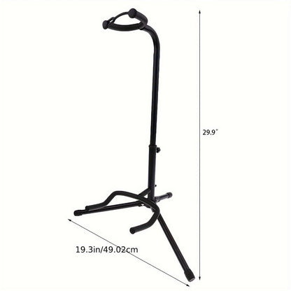 Foldable Guitar Stand for Acoustic Electric Guitar, Bass and Ukulele detail image