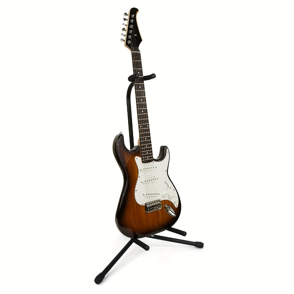 Foldable Guitar Stand for Acoustic Electric Guitar, Bass and Ukulele detail image - detail view 6
