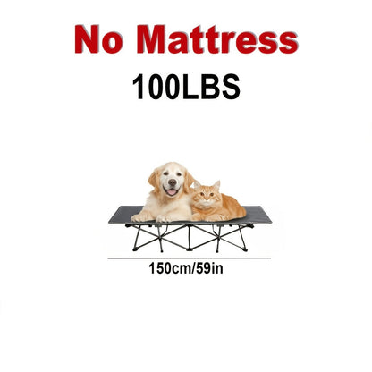 Foldable Heavy-Duty Camping Bed with Tool-Free Assembly for Bedroom detail image - detail view 15