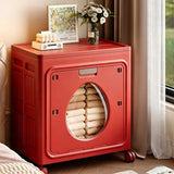 Oversized red storage box