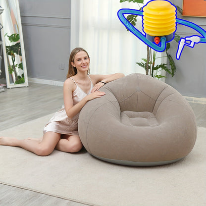 Inflatable Chair shown in the Coffee Brown option