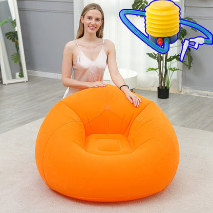 Foldable Inflatable Chair with Tool-Free Assembly for Living Room detail image - detail view 5