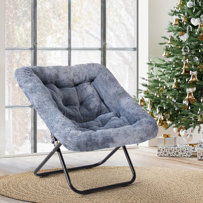 Foldable Leisure Chair with Padded Seat for Comfortable Everyday Seating in Bedroom detail image - detail view 10