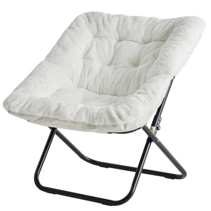 Foldable Leisure Chair with Padded Seat for Comfortable Everyday Seating in Bedroom detail image - detail view 5