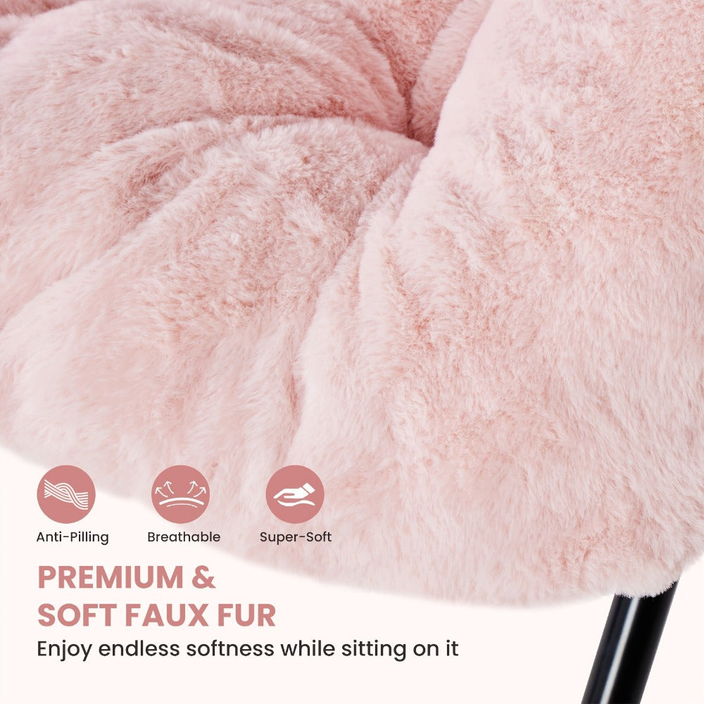 Foldable Leisure Chair with Padded Seat for Comfortable Everyday Seating in Bedroom detail image - detail view 7