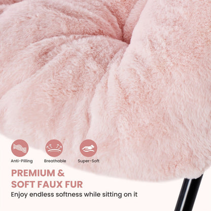 Foldable Leisure Chair with Padded Seat for Comfortable Everyday Seating in Bedroom detail image - detail view 7