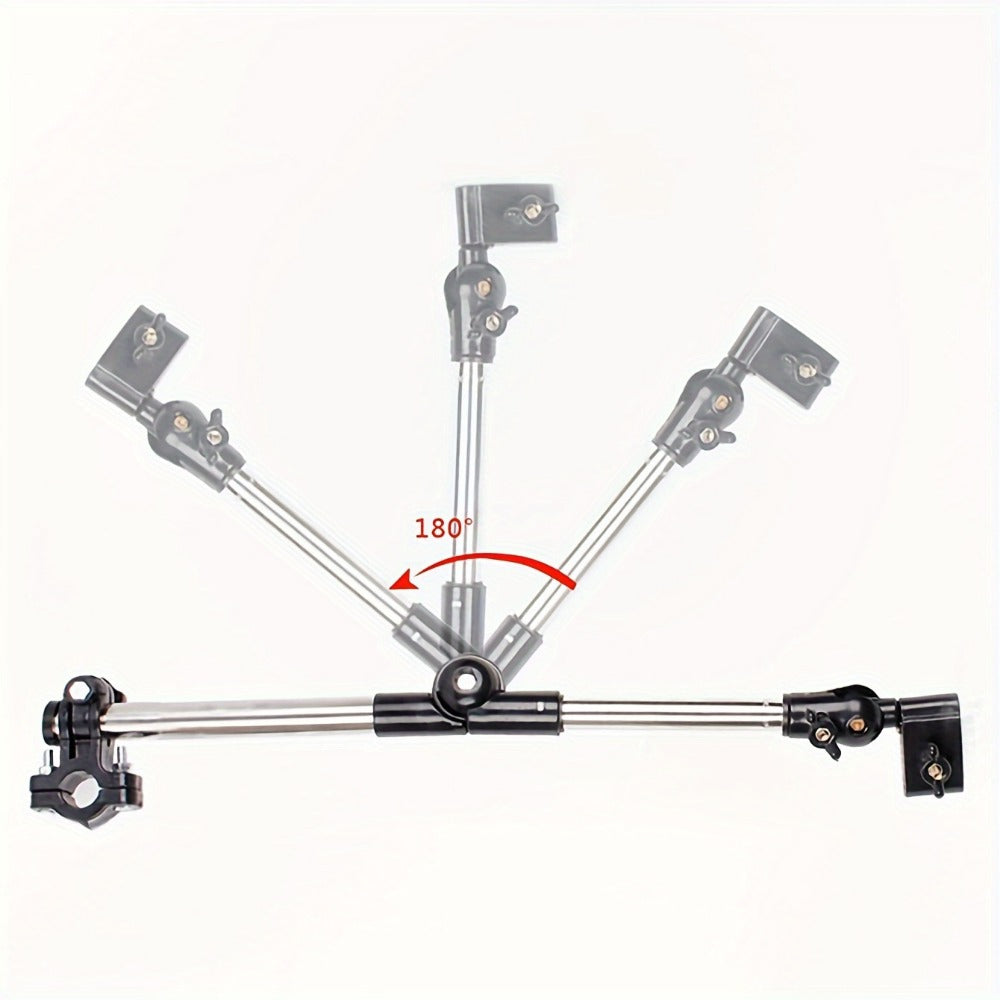 Foldable Metal Umbrella Stand with Tool-Free Assembly for Patio detail image - detail view 7