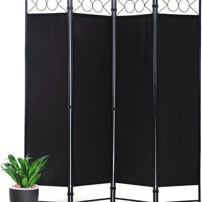 Foldable Room Divider with Added Privacy and Tool-Free Assembly detail image - detail view 3