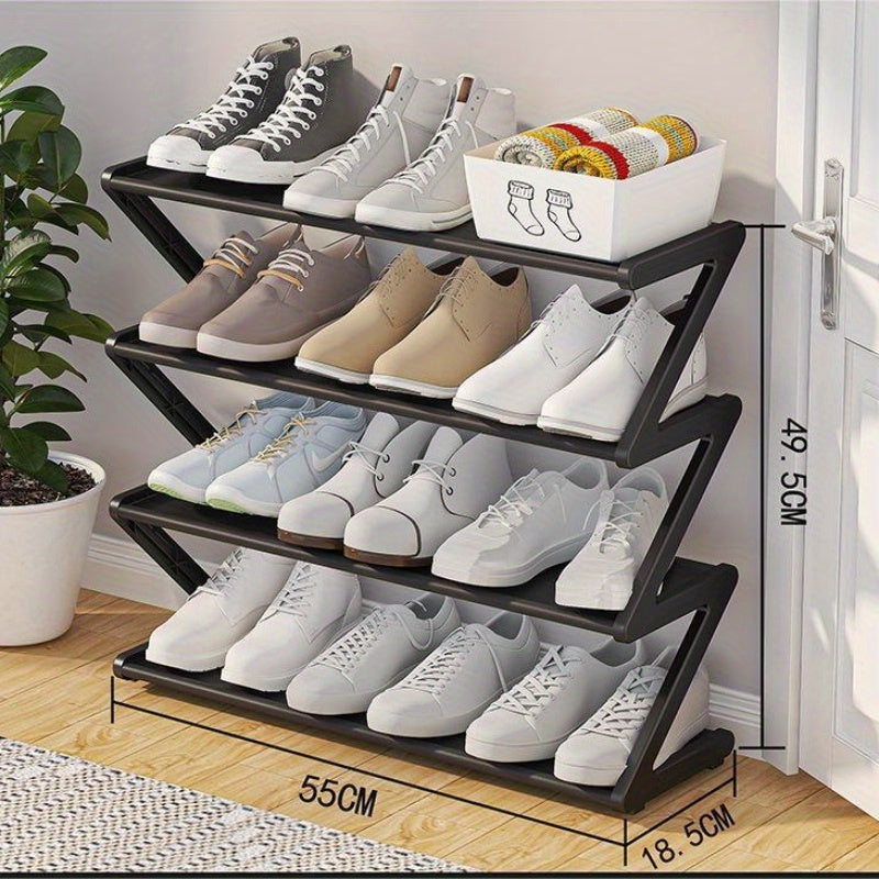 Shoe Rack shown in the Large Size Black option