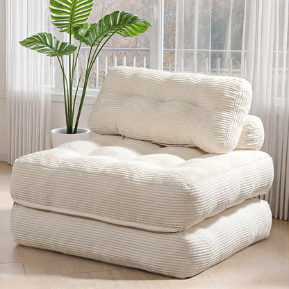 Sofa Bed shown in the White option