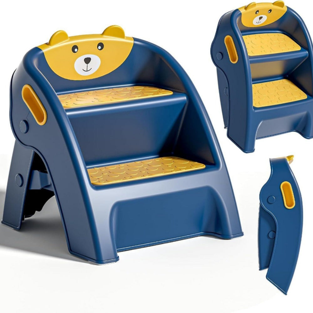 Foldable Step Stool with Carry Handle for Comfortable Everyday Seating detail image - detail view 5