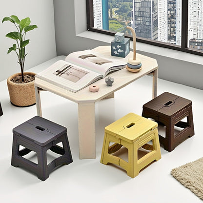 Foldable Step Stools And Footstools with Non-Slip Base and Adjustable Height detail image - detail view 10
