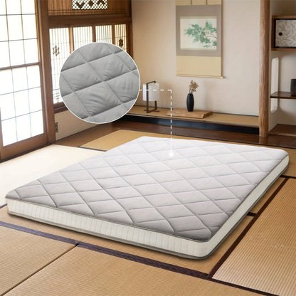 Foldable Twin Floor Mattress with Carry Bag and Multiple Color Options detail image - detail view 5