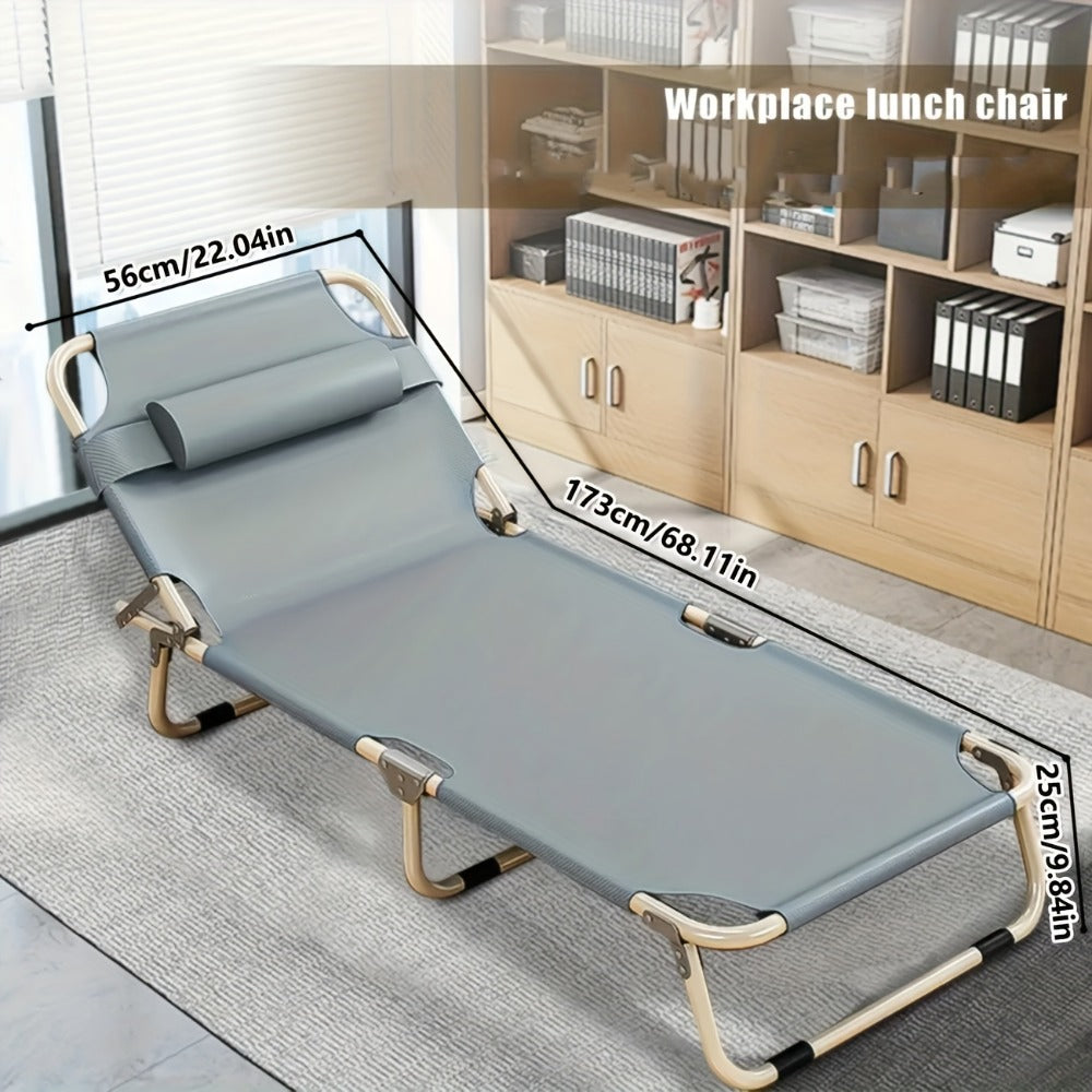 Folding Lounge Chair for Comfortable Everyday Seating in Home Office detail image - detail view 6
