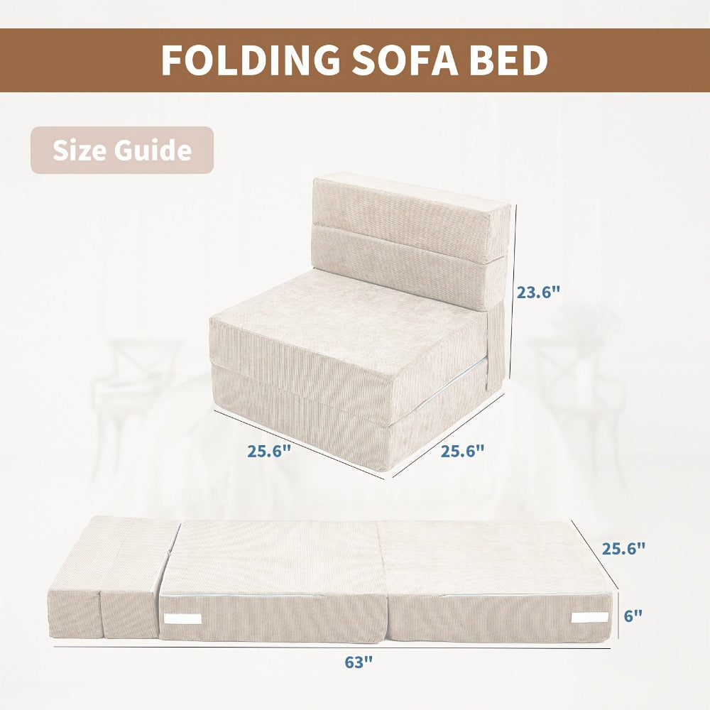 Folding Mattress with Memory Foam for Bedroom Comfort and Support detail image - detail view 8