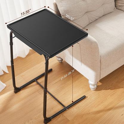 Folding Tray Table shown in the 1ps Black option