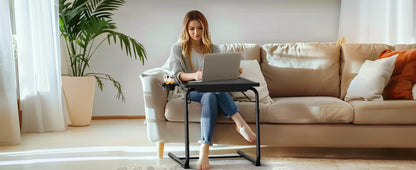 Folding Tray Table with Adjustable Height for Work, Display, and Everyday Use detail image - detail view 15
