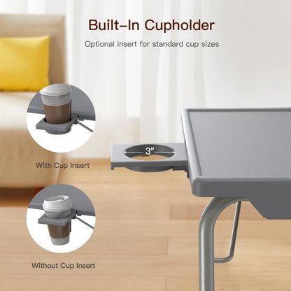 Folding Tray Table with Adjustable Height for Work, Display, and Everyday Use detail image - detail view 21