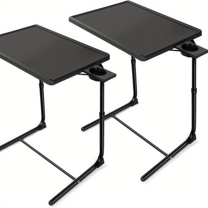 Folding Tray Table with Adjustable Height for Work, Display, and Everyday Use detail image - detail view 9