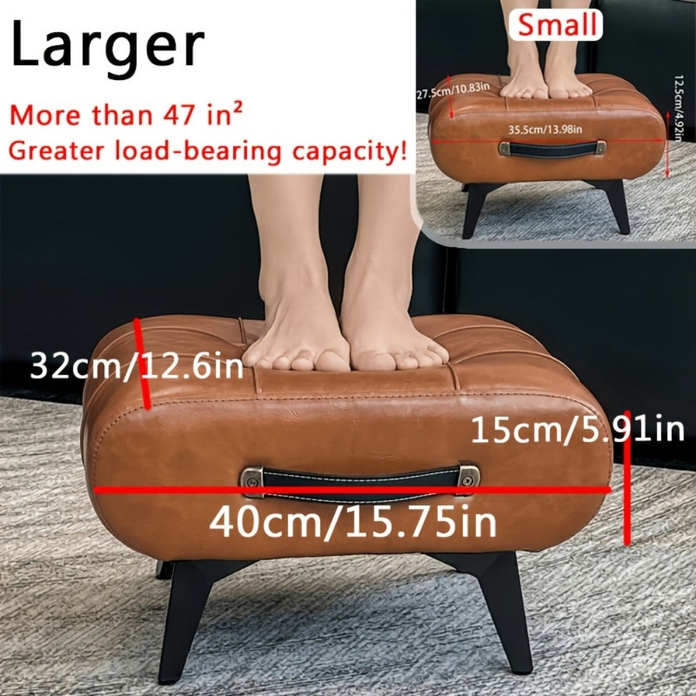Footstool with Footrest for Practical Everyday Home Use in Living Room detail image - detail view 3