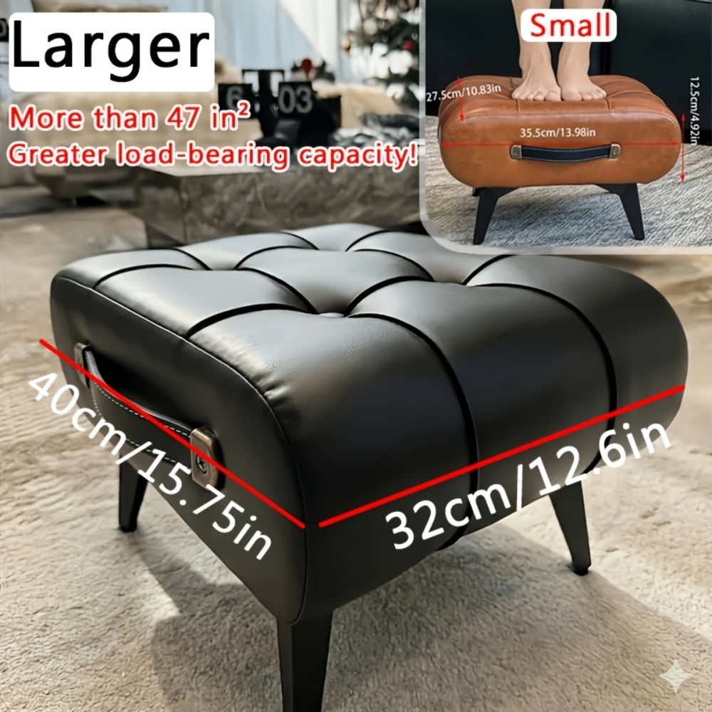 Footstool with Footrest for Practical Everyday Home Use in Living Room detail image - detail view 8