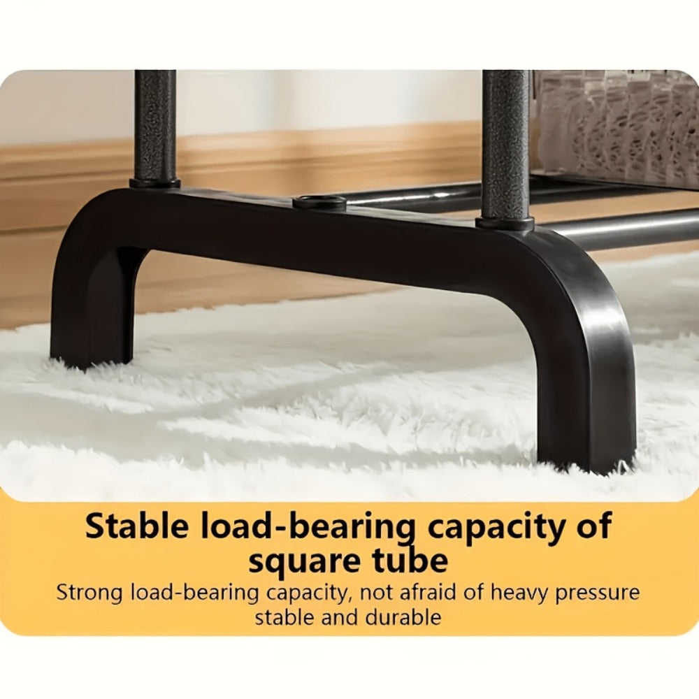 Freestanding Heavy-Duty Garment Rack with Large-Capacity Storage for Bedroom detail image - detail view 8