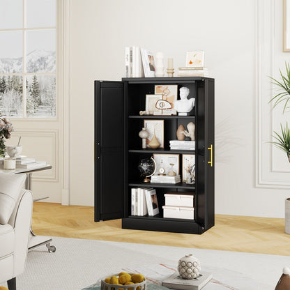Freestanding Metal Bathroom Storage Cabinet, Home Storage Cupboard detail image - detail view 5